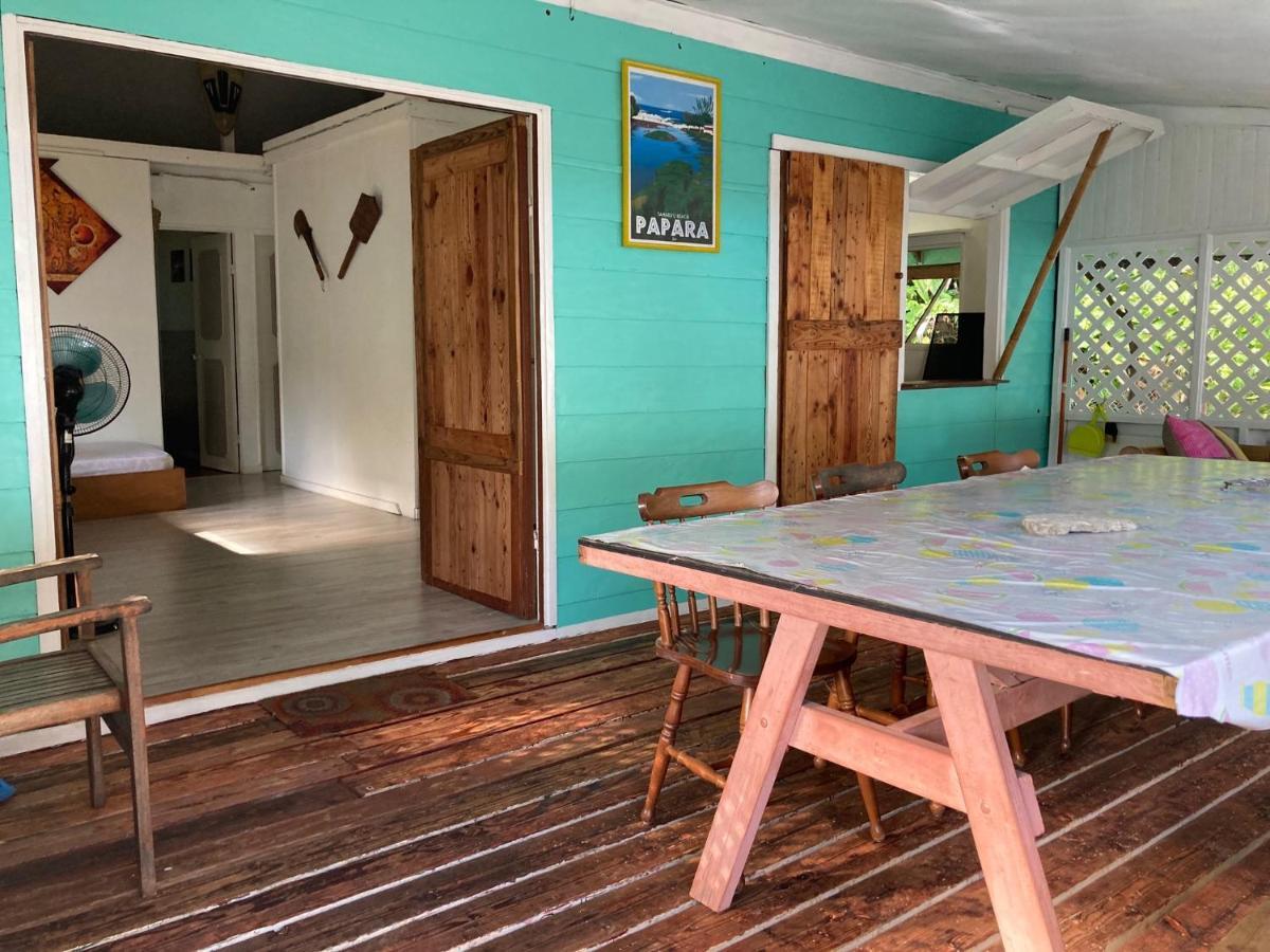 Manomano Lodge Papara ภายนอก รูปภาพ